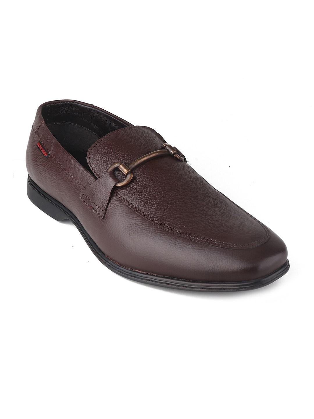 red chief men leather formal horsebit loafers