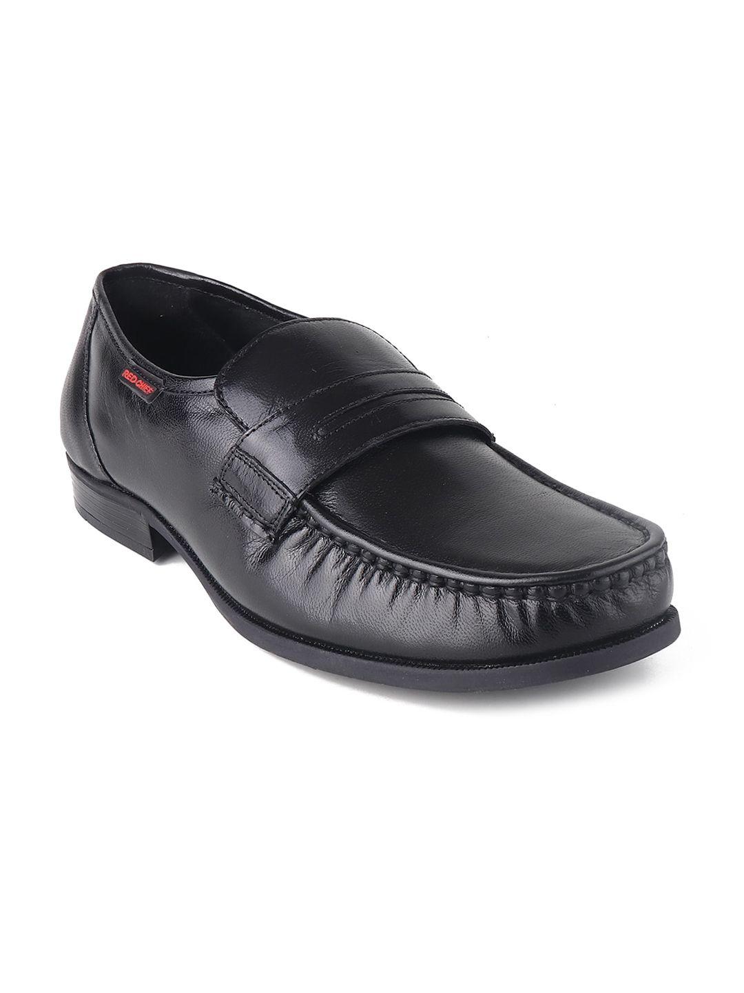 red chief men leather formal loafers