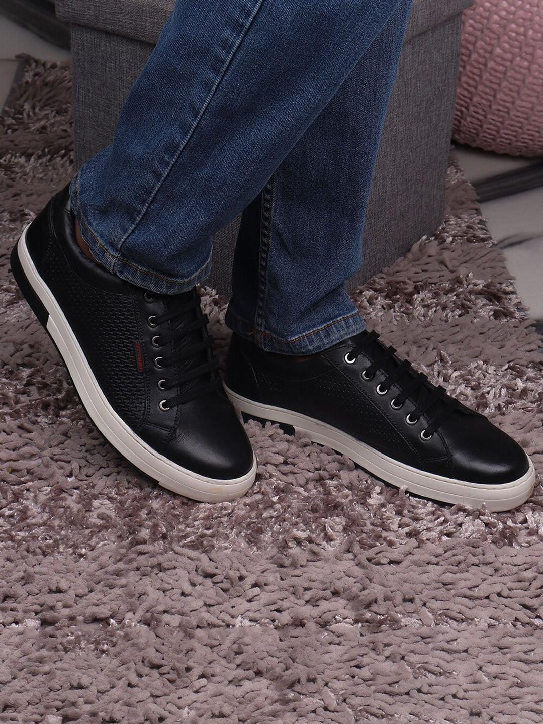 red chief men leather sneakers
