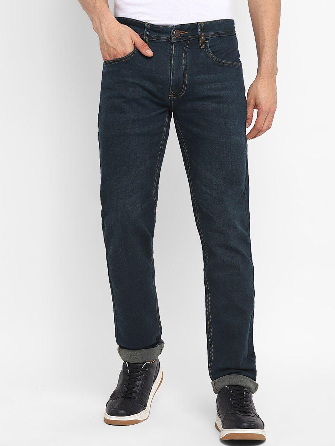 red chief men slim fit low distress jeans