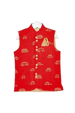 red-embroidered-nehru-jacket-for-boys