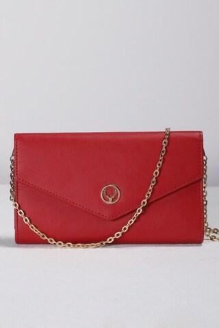 red solid casual polyurethane women wallet
