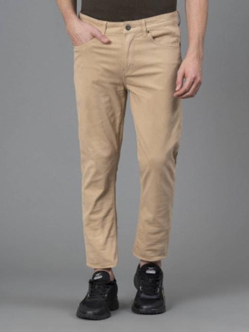 red tape beige skinny fit jeans