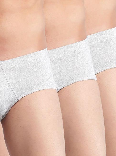 red tape grey regular fit brief - pack of three