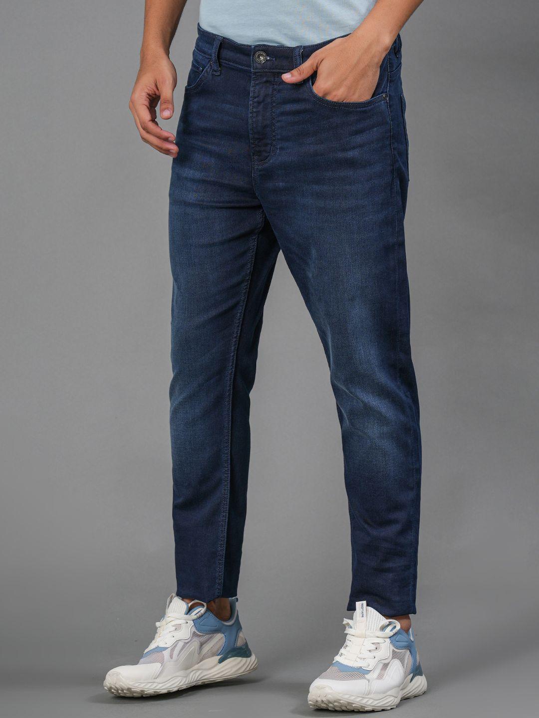 red tape men relaxed fit light fade stretchable cotton jeans