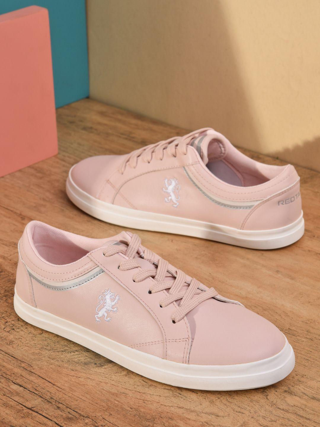 red tape women pink sneakers