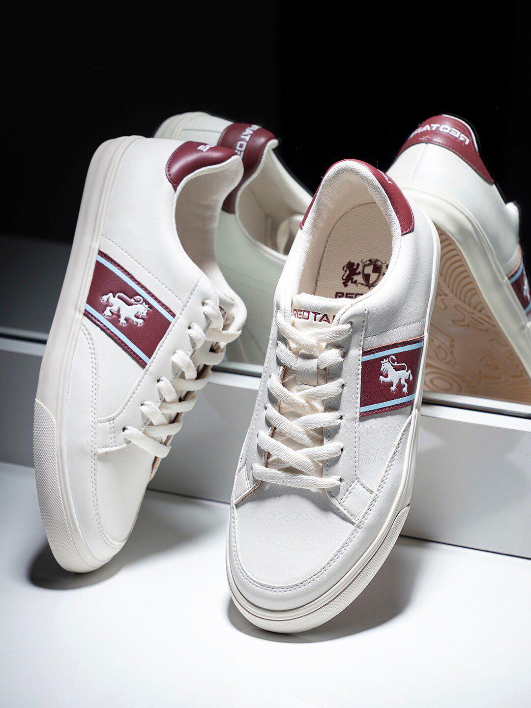 red tape women white casual sneakers