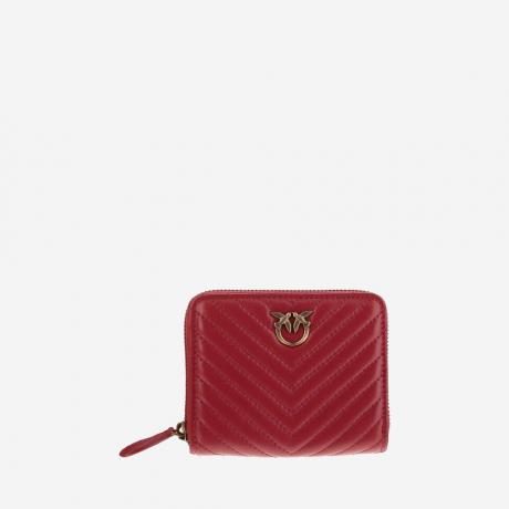 red chevron taylor wallet