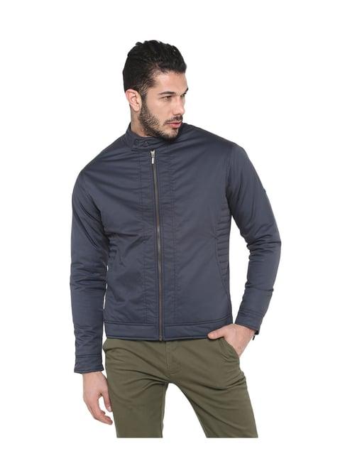 red chief blue regular fit jacket