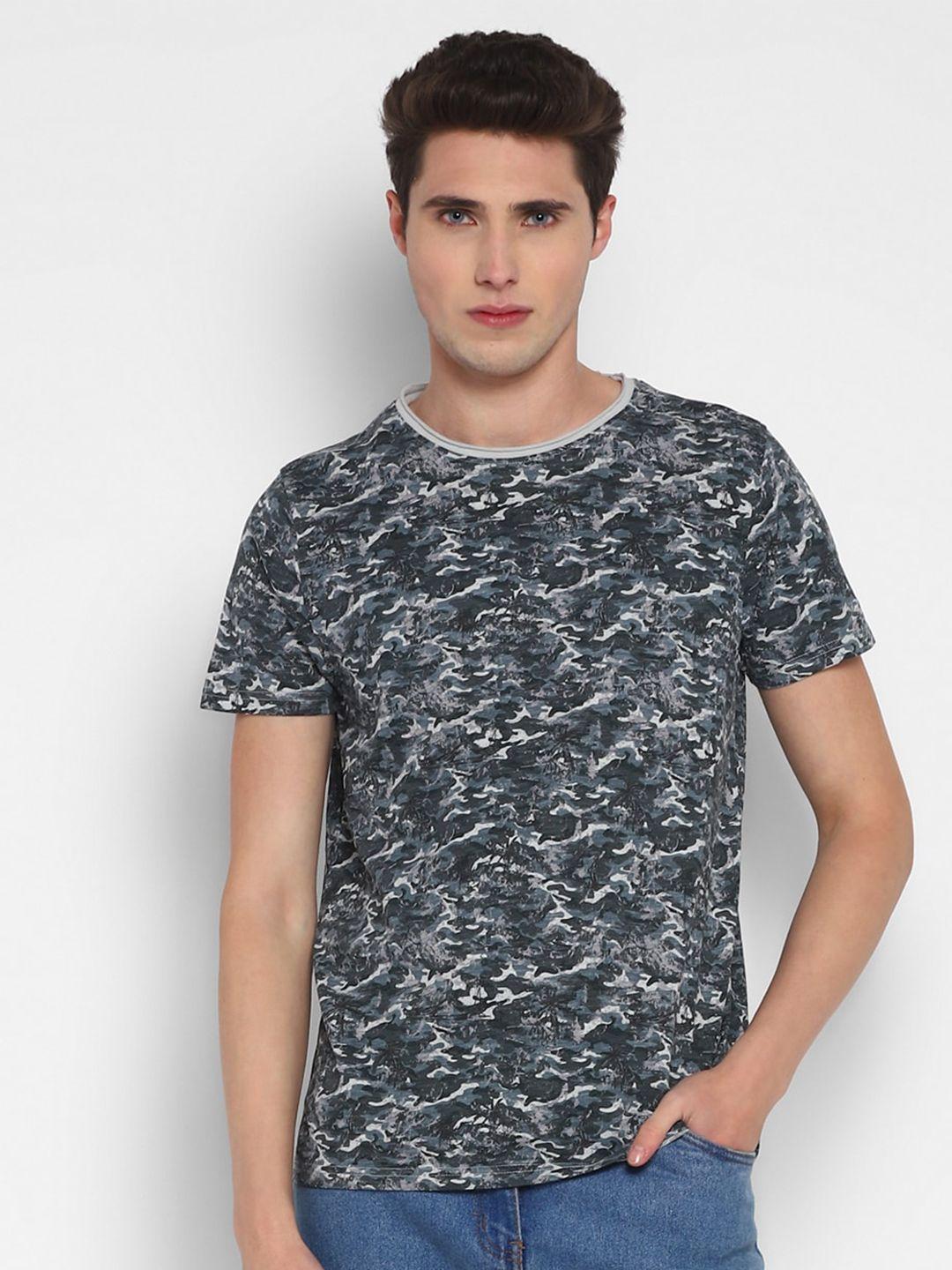 red chief camouflage printed cotton t-shirt