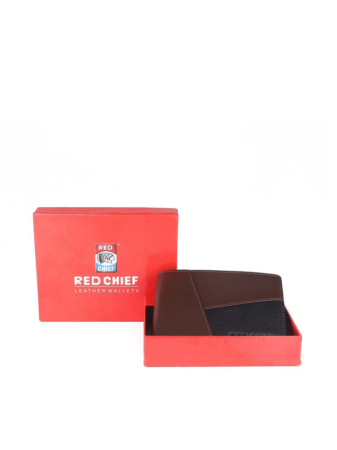 red chief leather two fold wallet