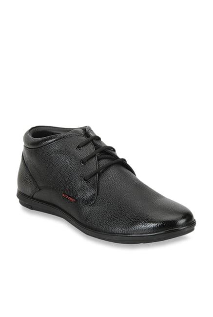 red chief men's black chukka boots