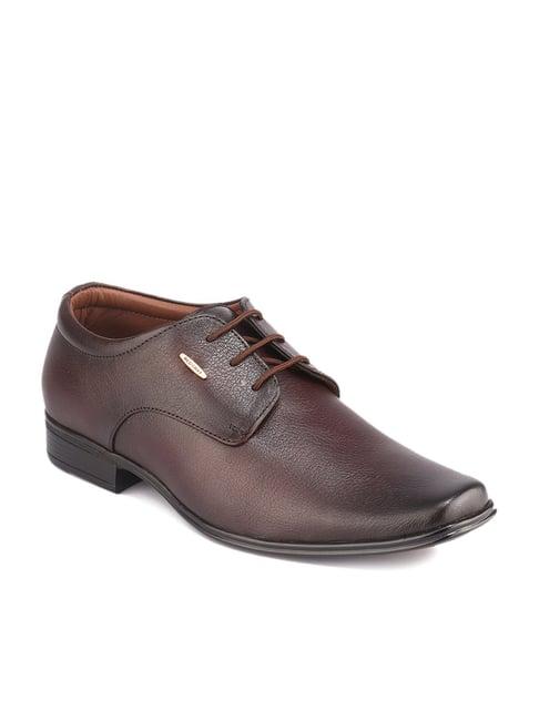 red chief men's brown derby shoes