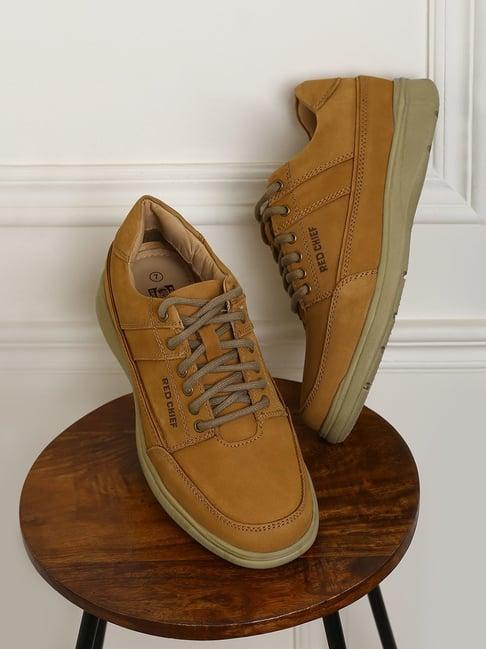 red chief men's rust casual shoes