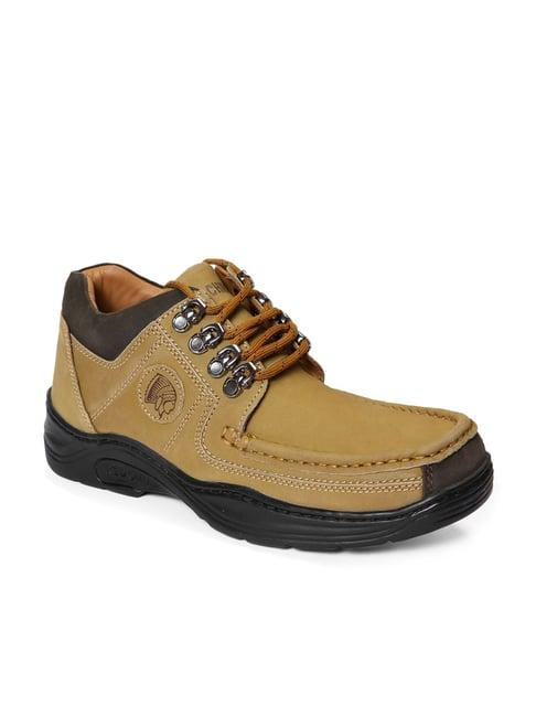 red chief men's sand casual shoes