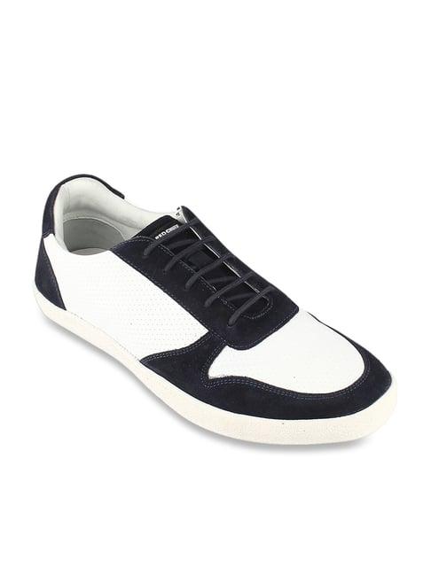 red chief men's white casual sneakers