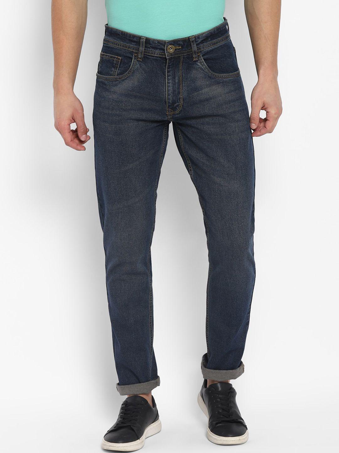 red chief men blue mildly distressed heavy fade jeans