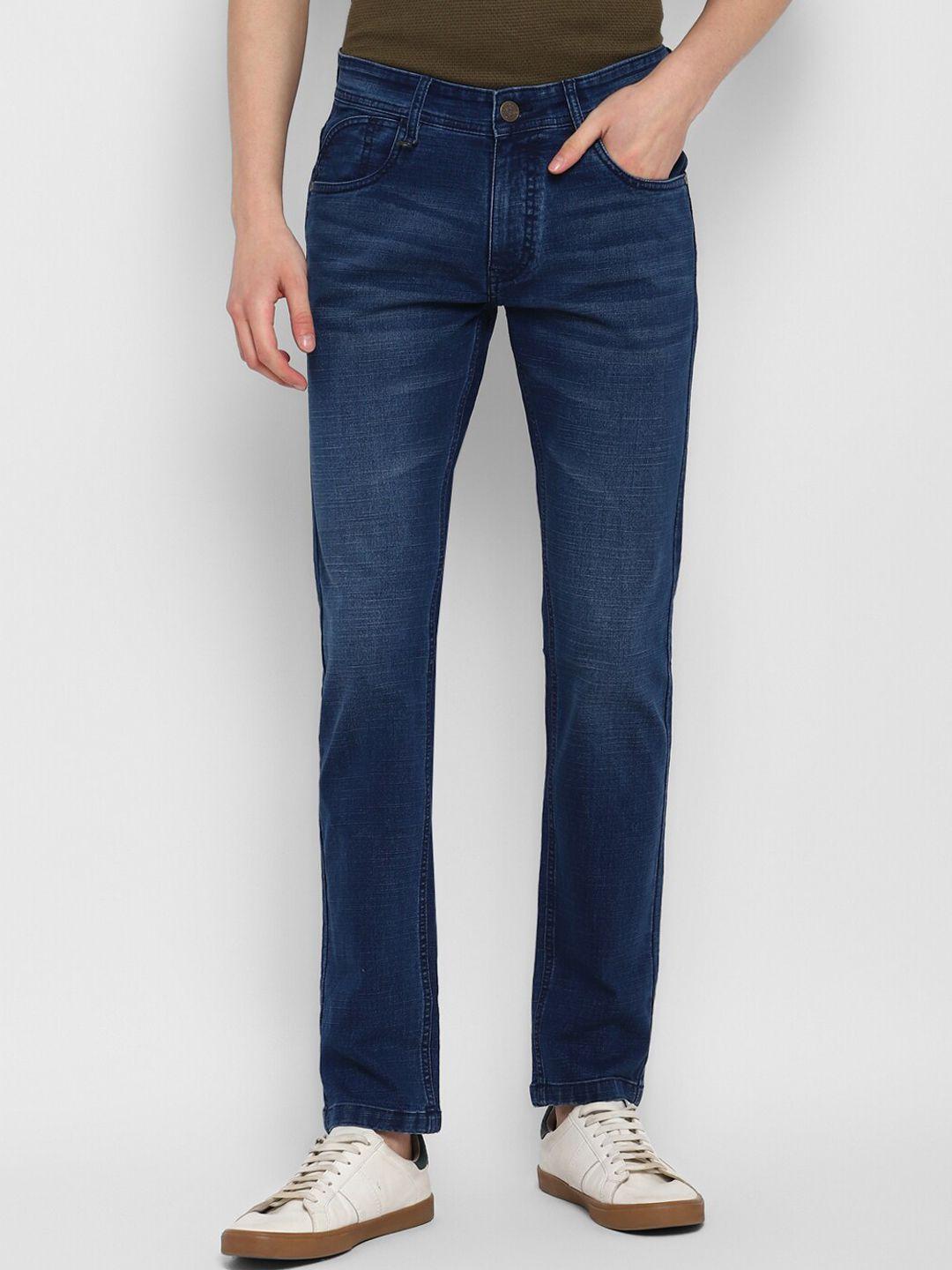 red chief men blue slim fit light fade jeans