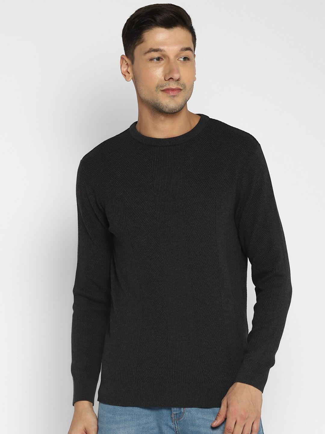 red chief men grey cotton pullover