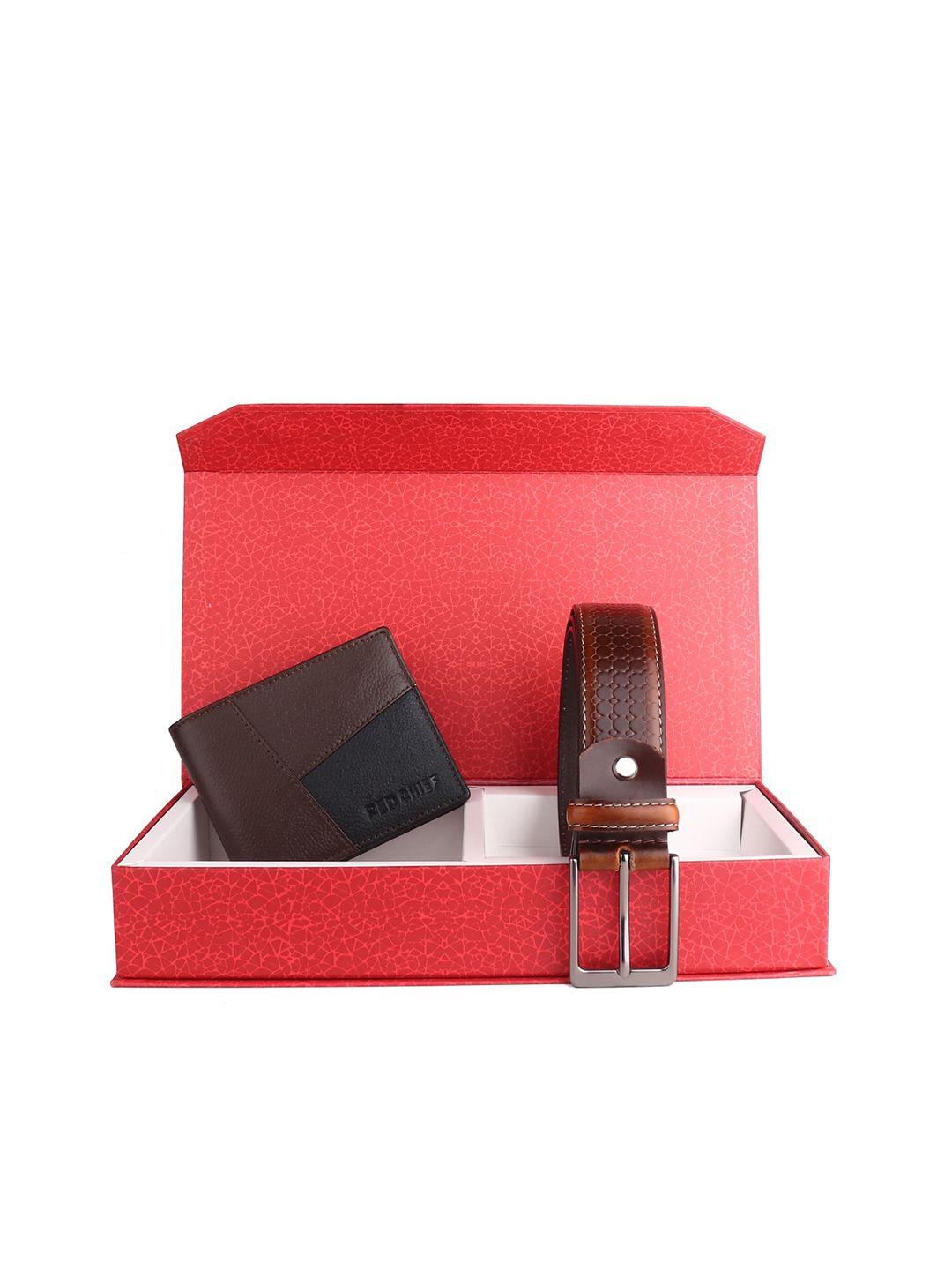 red chief men leather accessory gift set
