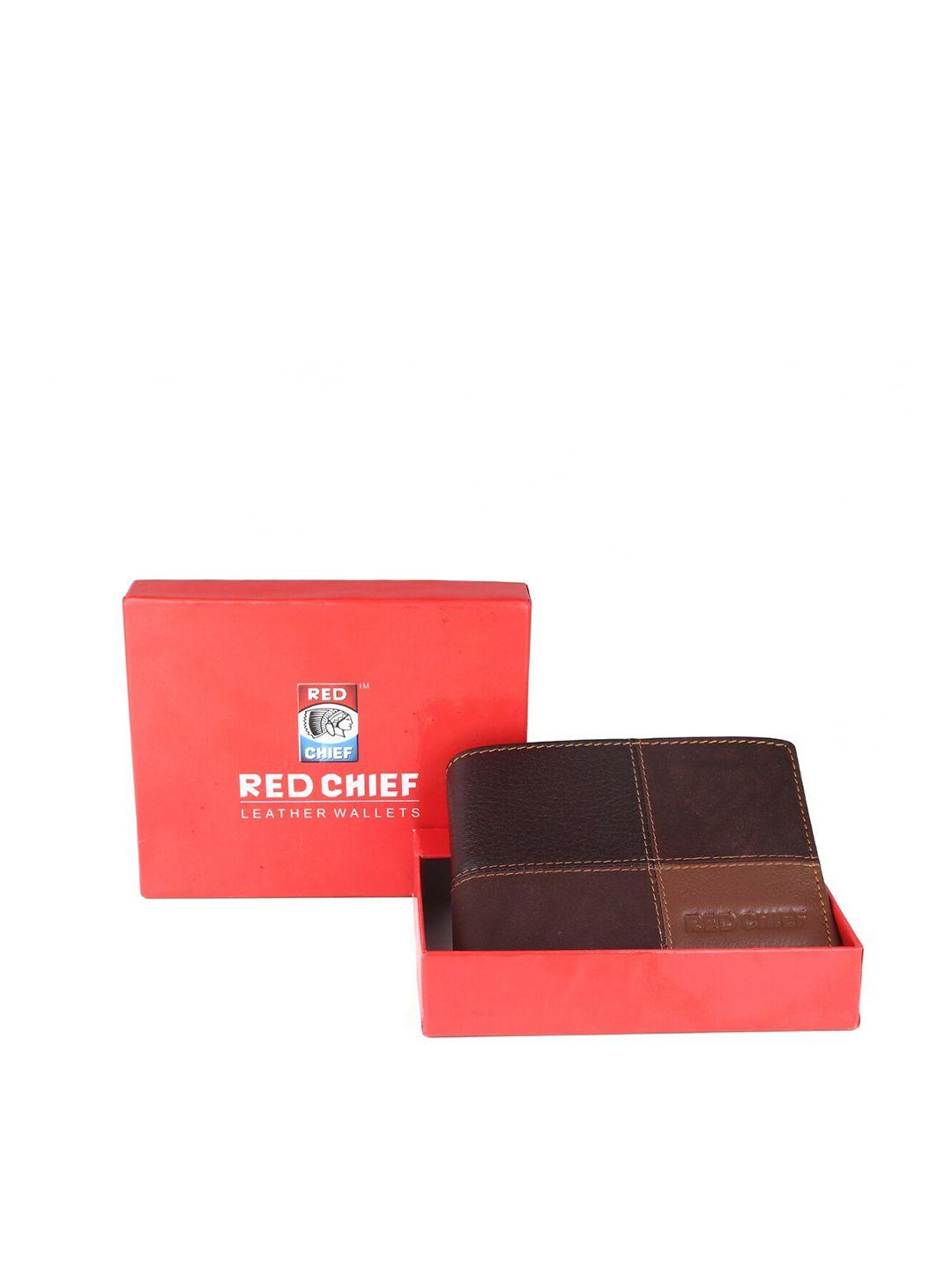 red chief men leather two fold wallet