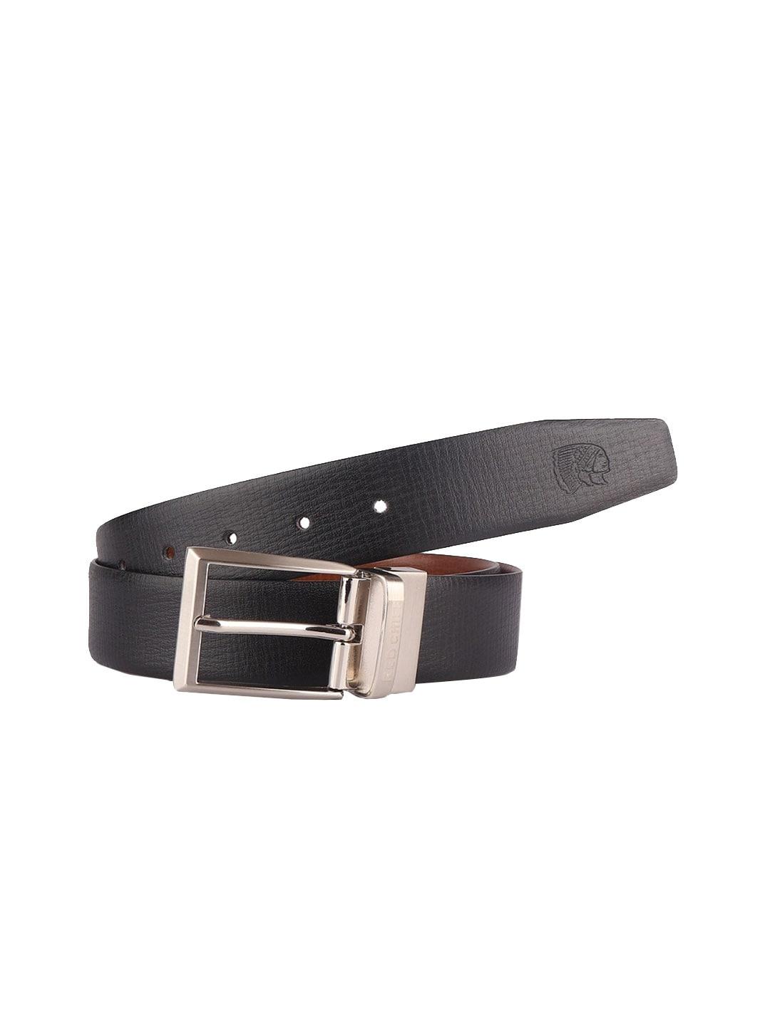 red chief men textured leather reversible belt