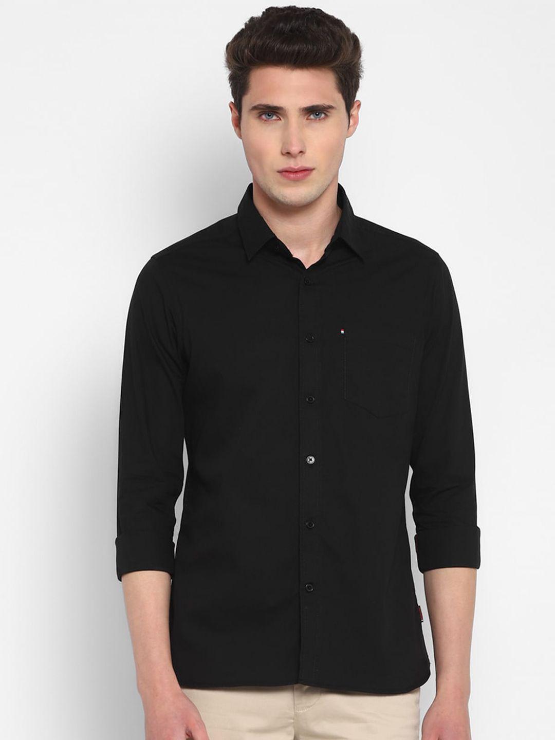 red chief slim fit casual cotton shirt