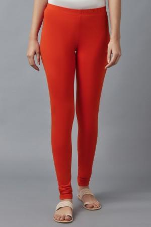 red cotton lycra tights