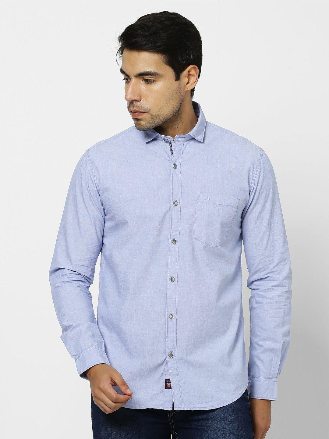 red flame men opaque casual shirt