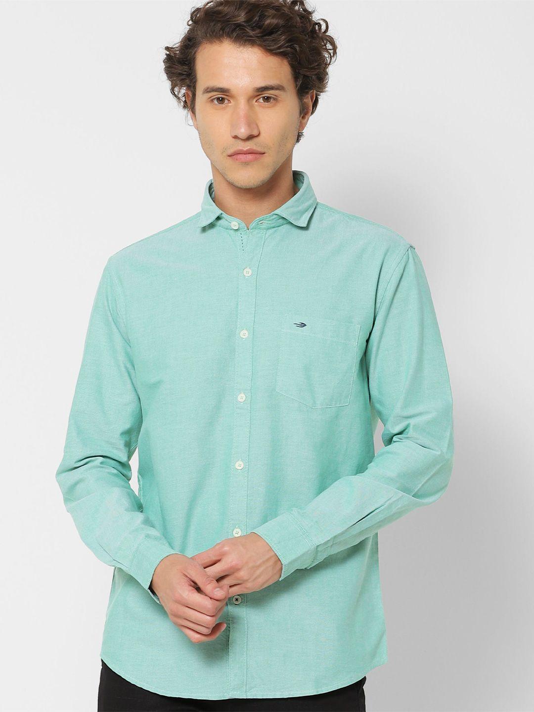 red flame men opaque casual shirt