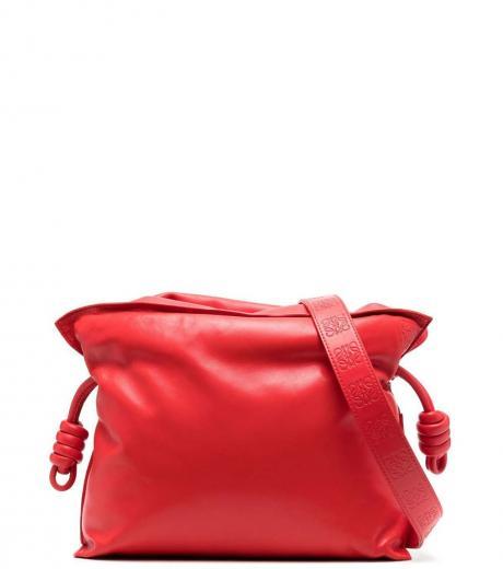 red flamenco large shoulder bag