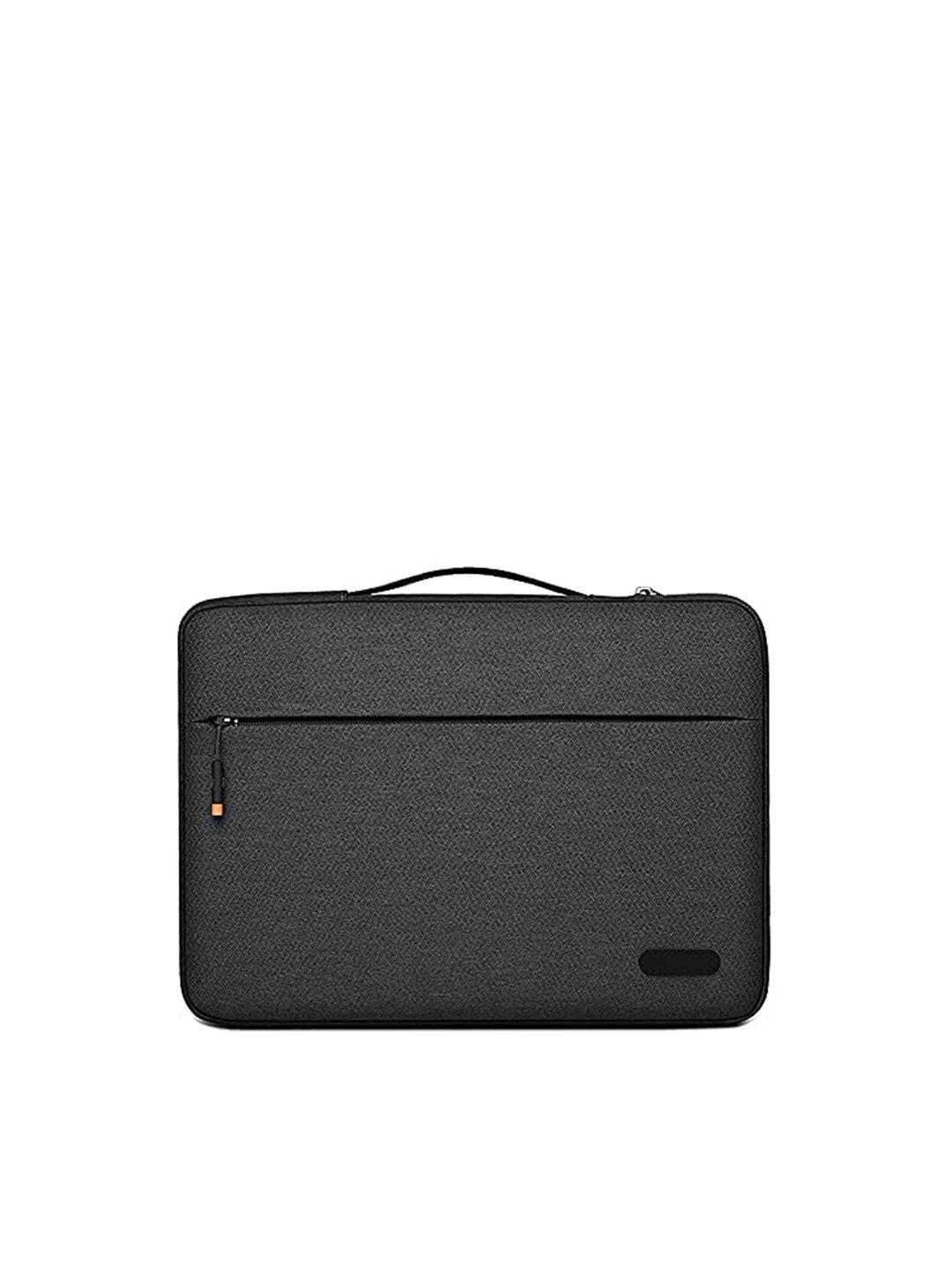 red lemon unisex black laptop bag