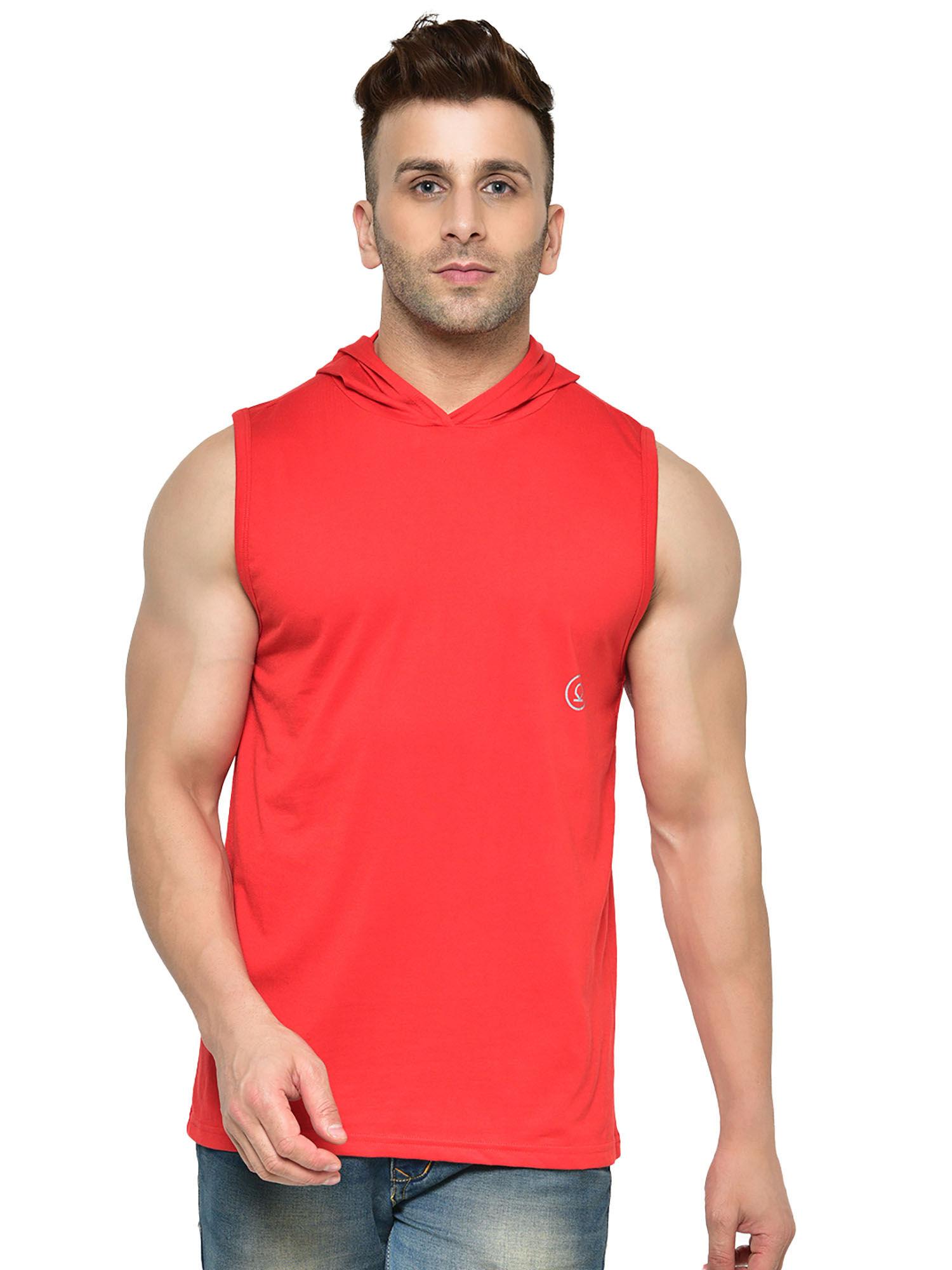 red men gym tank tops red