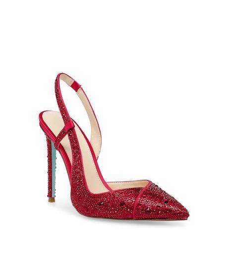 red rocky emblished heel