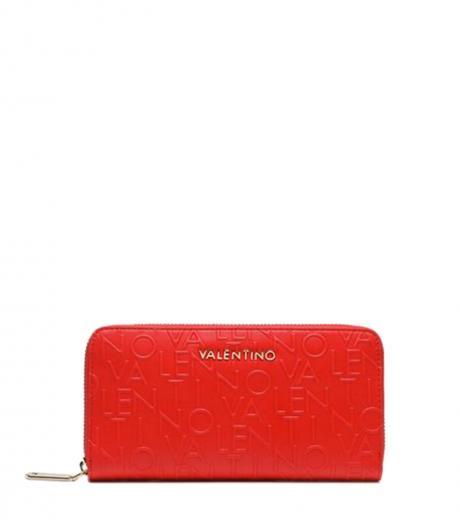 red signature classic wallet