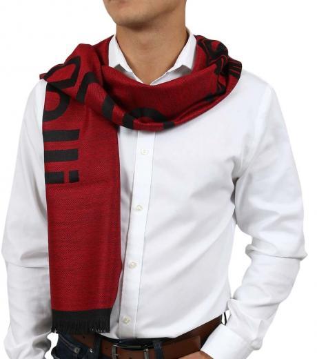 red signature scarf