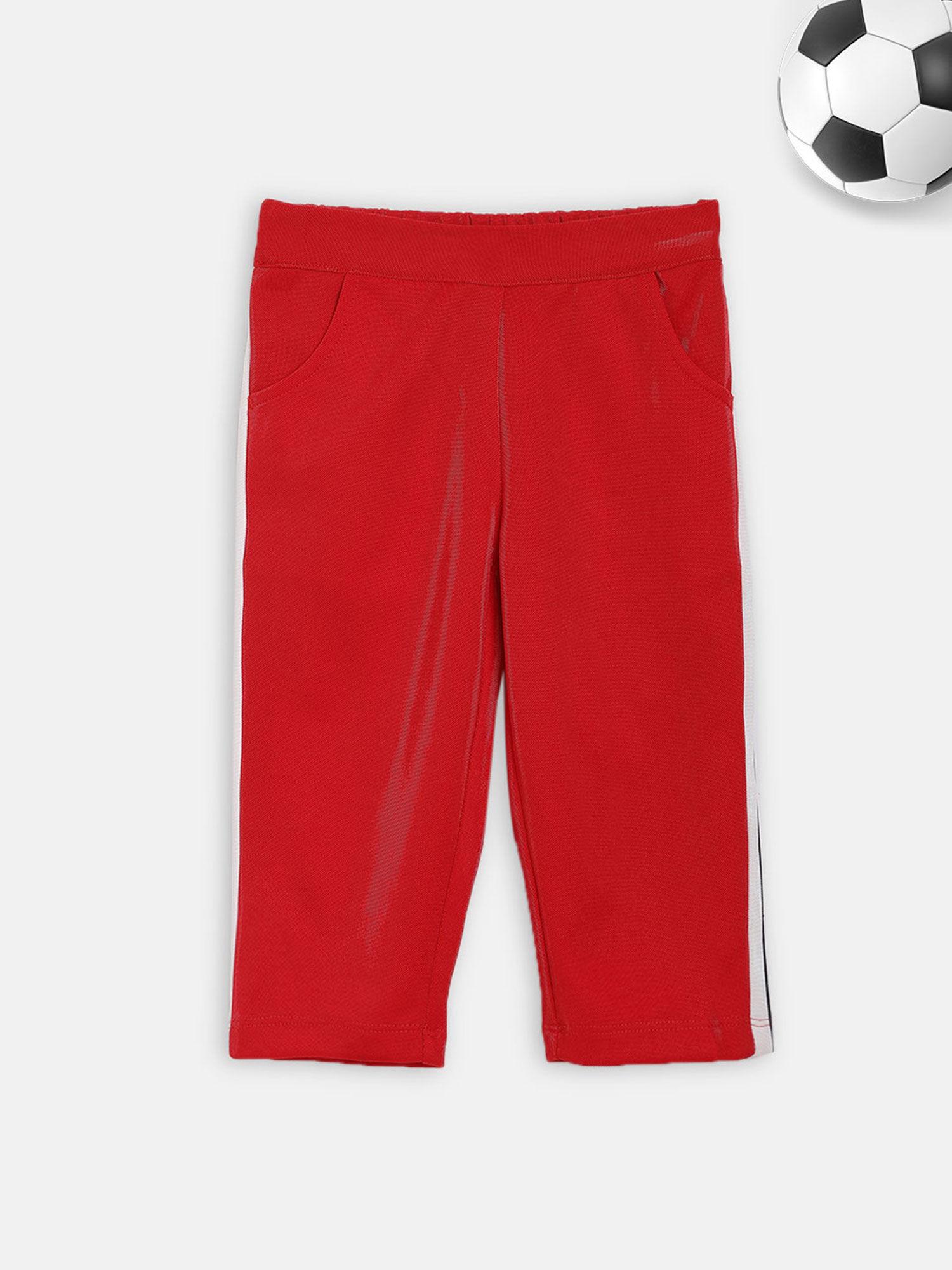 red solid culotte