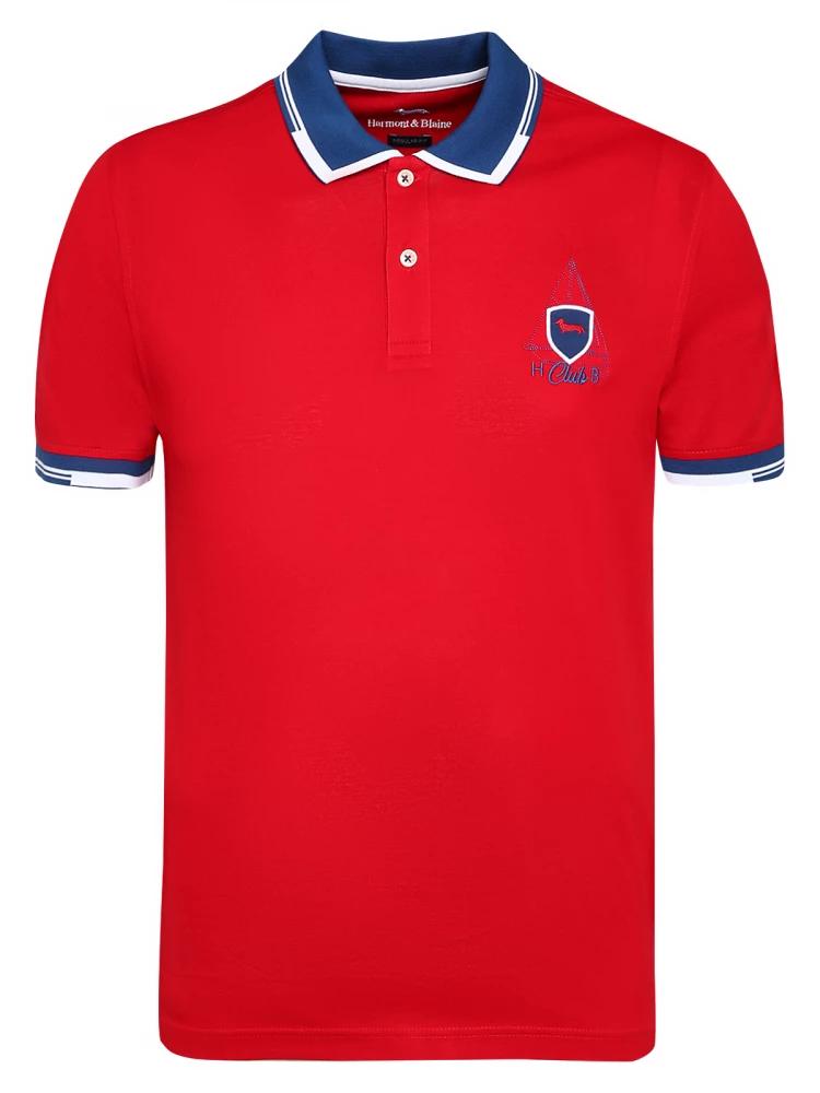 red solid polo tshirt