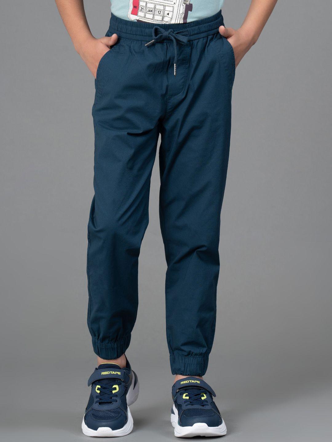 red tape boys regular fit mid-rise joggers