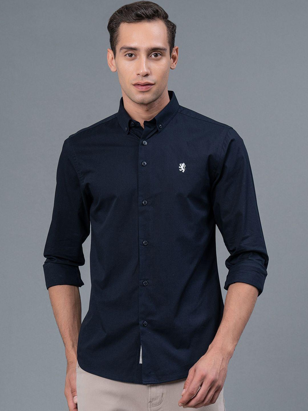 red tape button-down collar pure cotton casual shirt