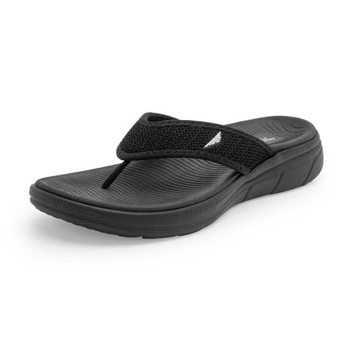 red tape casual flip-flops for men | refined round-toe shape with a relaxing slip-on support