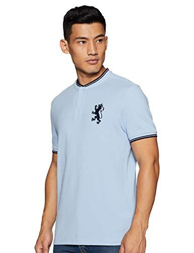 red tape men's solid regular fit t-shirt (rhp0104_powder blue s)