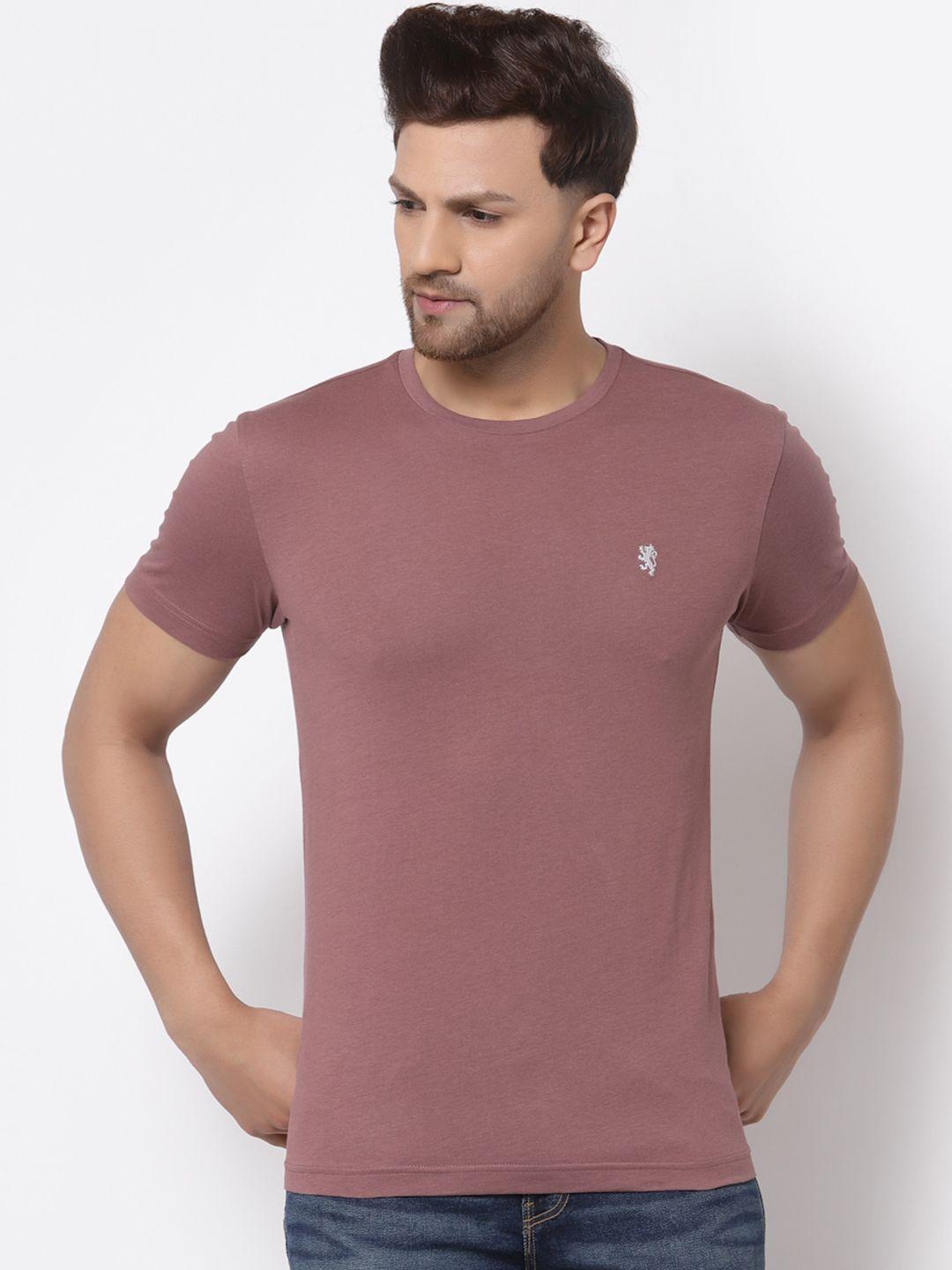 red tape men mauve t-shirt