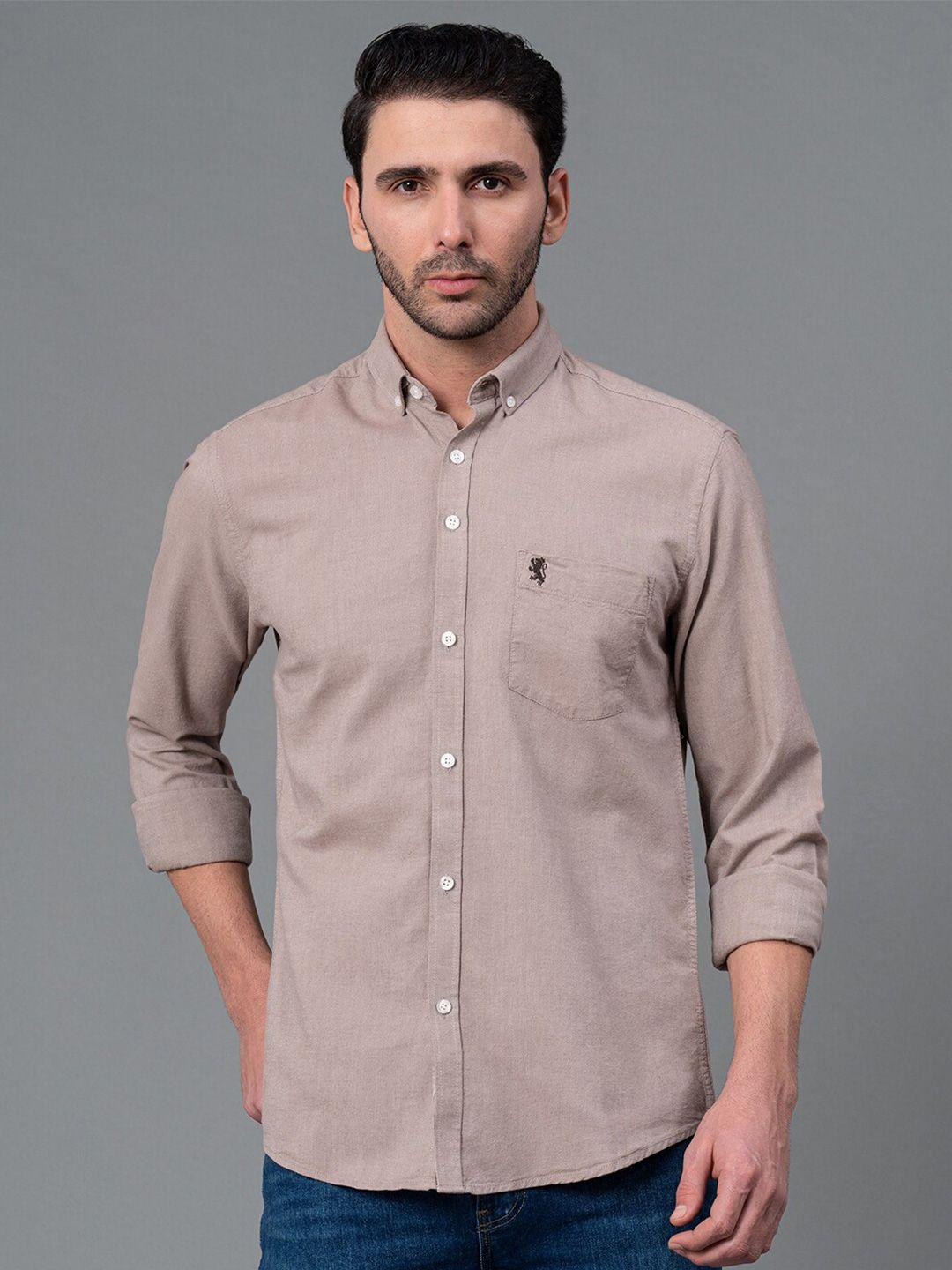 red tape men pure cotton casual shirt