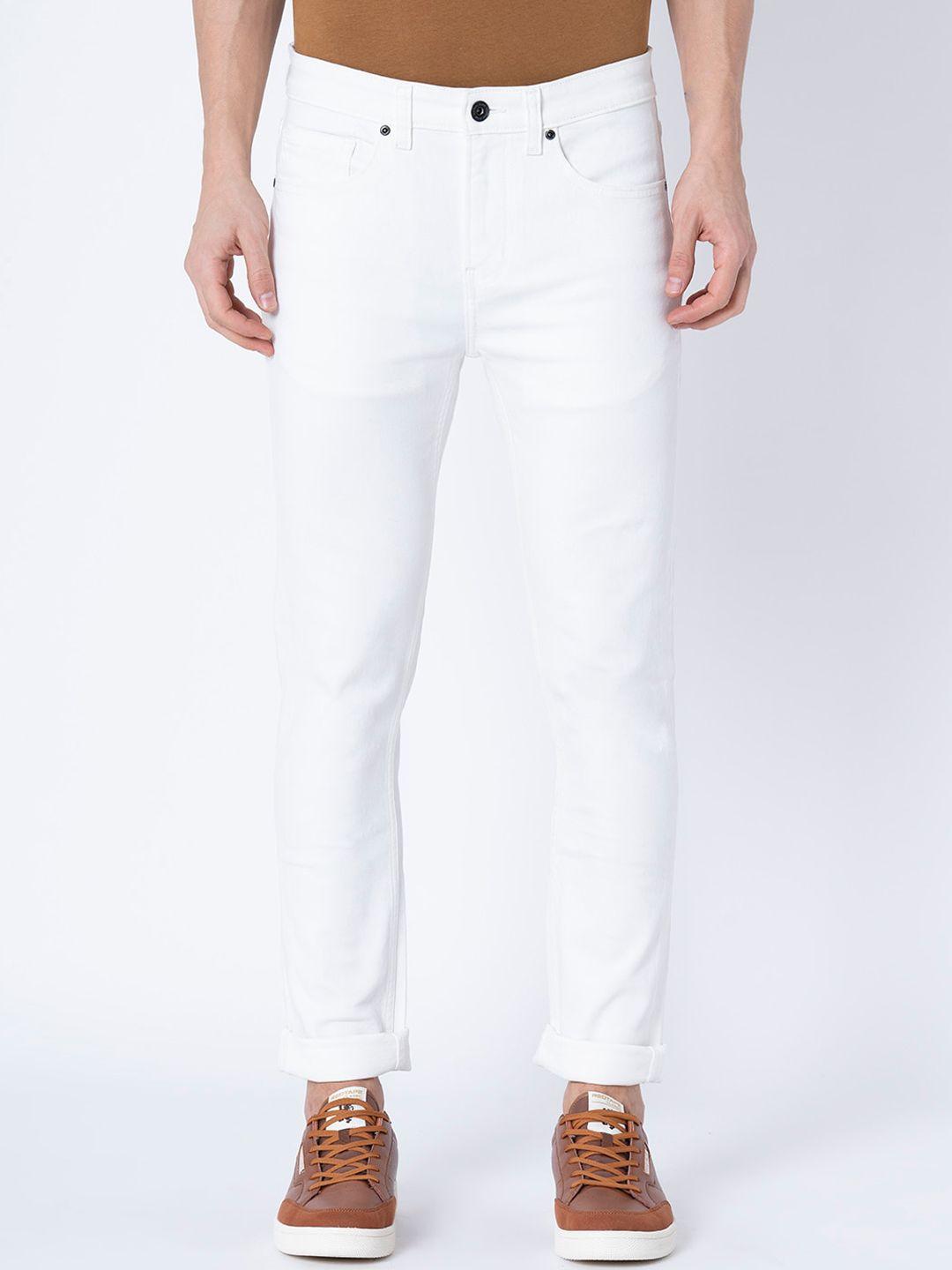 red tape men white skinny fit jeans