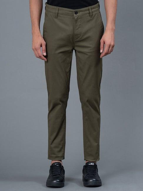 red tape olive skinny fit chinos