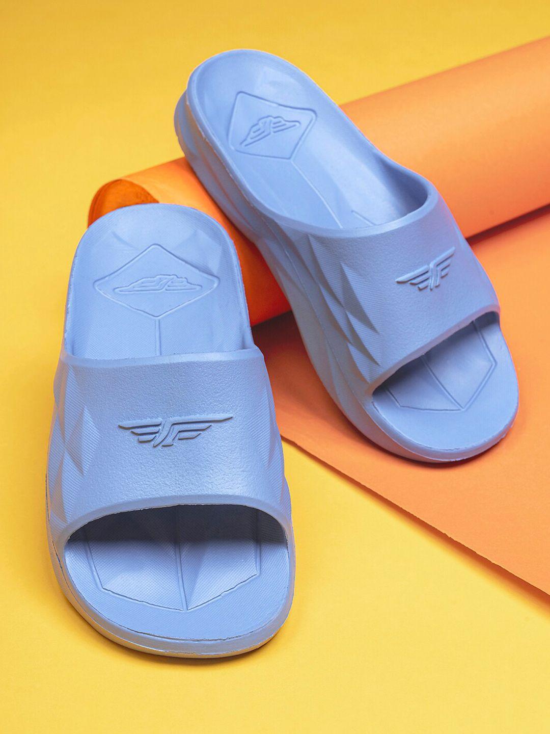 red tape unisex kids blue rubber sliders