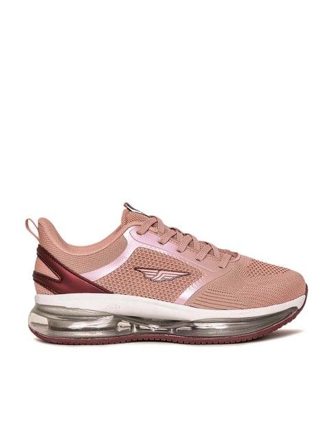 red tape women's peach walking shoes