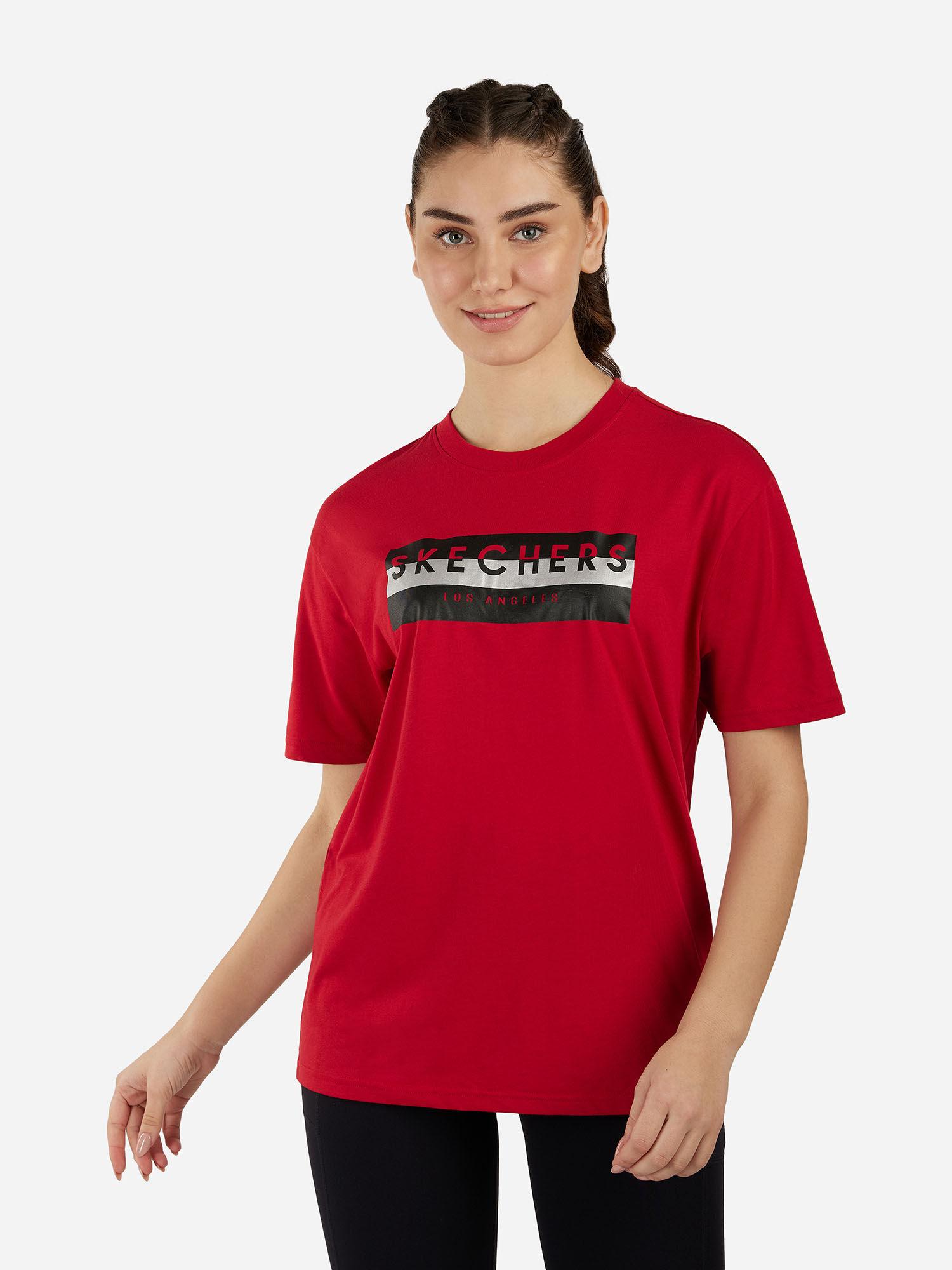 red triple bar everybody tee