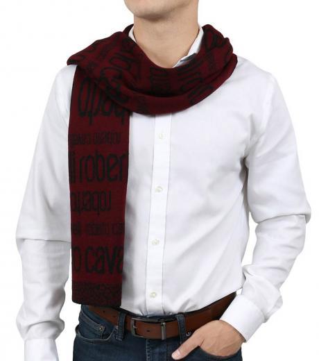 red voguish signature scarf